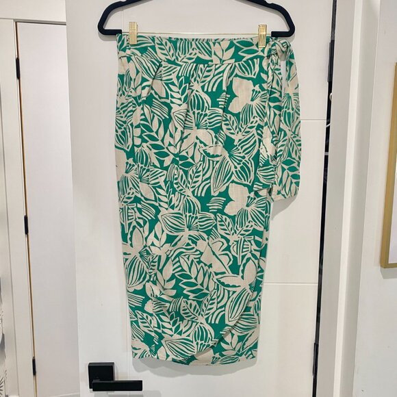 Zingara Wrap Pencil Skirt - Picture 8 of 10